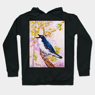 Nightingale On The Tree Hoodie